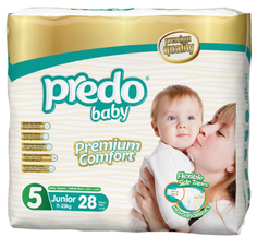 Подгузники PREDO Baby №5, 11-25 кг, 28 шт (Т-105)