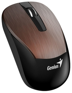 Мышь Genius Eco-8015, коричневый металлик (31030005403)
