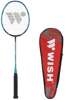 Ракетка для бадминтона WISH Carbon Pro 62, синяя (УТ-00016530)