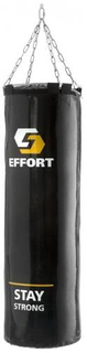 Мешок боксерский EFFORT E254, тент, 35 кг, черный (УТ-00013911)
