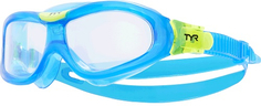 Маска для плавания TYR Orion Swim Mask Kids, голубая (LGORNK/105)