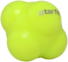 Мяч реакционный STARFIT RB-301, ярко-зеленый (УТ-00016665)