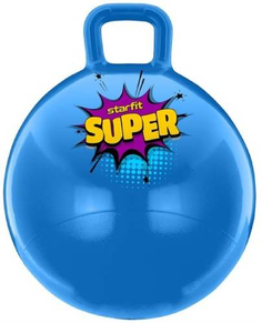 Мяч-попрыгун STARFIT Super GB-0401, 45 см, с ручкой, голубой (УТ-00016558)