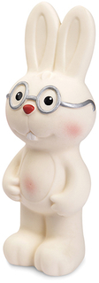 Игрушка для ванной ОГОН-К "Кролик в очках", 15 см (С-1216)