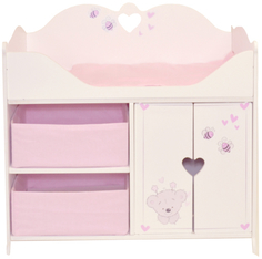 Кроватка-шкаф для куклы PAREMO "Рони стиль 2" (PRT220-02)