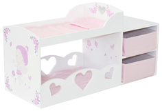 Кроватка-шкаф для куклы PAREMO "Розали", пастель (PRT320-04)