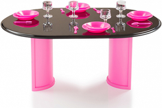 Мебель для куклы ОГОН-К с аксессуарами, розовая (С-1390)