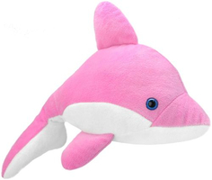 Мягкая игрушка ALL-ABOUT-NATURE "Дельфин", 25 см Pink (K7431-PT)