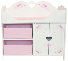 Кроватка-шкаф для куклы PAREMO "Розали мини", пастель (PRT320-04M)