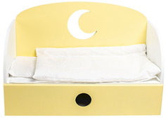Кроватка для куклы PAREMO "Луна", желтая (PFD120-20)