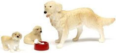 Игровой набор LUNDBY "Пес семьи со щенками" (LB_60807400)