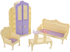 Мебель для куклы ОГОН-К "Маленькая принцесса", лимонная (С-1523)