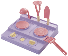 Набор игрушечной посуды ОГОН-К "Маленькая принцесса", сиреневый (С-1486)