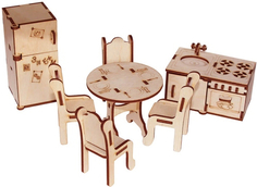 Мебель для куклы PAREMO "Я дизайнер: Кухня" (PDA420-05)