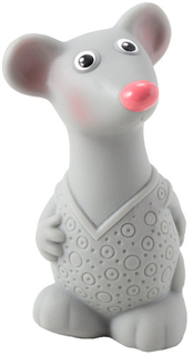 Игрушка для ванной ОГОН-К "Мышонок серый", 12 см (С-1534)