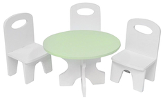 Набор мебели для кукол PAREMO "Классика", стол + стулья (PFD120-41)