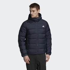 Пуховик с капюшоном Helionic adidas Performance
