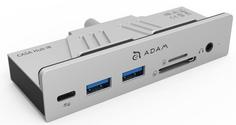 USB концентратор ADAM Elements CASA HUB i8 USB-C 3.1 8 port (серебристый)