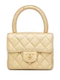 Chanel Pre-Owned мини-сумка Classic Flap 1992-го года