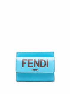 Fendi картхолдер с тисненым логотипом