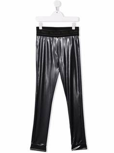 Balmain Kids легинсы с логотипом
