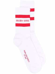 Golden Goose носки вязки интарсия с логотипом