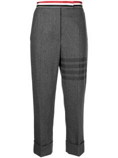 Thom Browne брюки строгого кроя с полосками 4-Bar