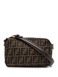 Fendi Pre-Owned сумка на плечо с узором Zucca
