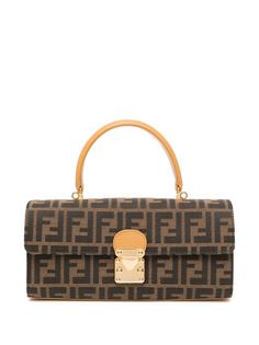 Fendi Pre-Owned сумка-тоут с узором Zucca