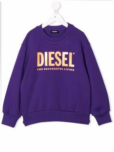 Diesel Kids толстовка с логотипом