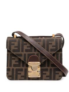 Fendi Pre-Owned сумка на плечо с узором Zucca