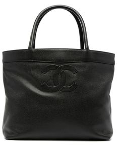 Chanel Pre-Owned сумка-тоут Jumbo 2001-го года