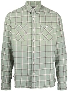 Ralph Lauren RRL клетчатая рубашка с накладными карманами