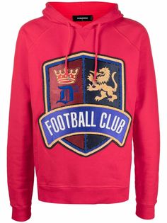 Dsquared2 худи с нашивкой