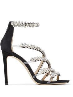 Jimmy Choo босоножки Josefine 100 с кристаллами
