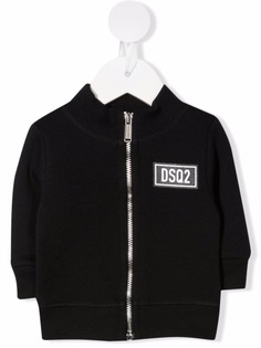 Dsquared2 Kids куртка с нашивкой-логотипом