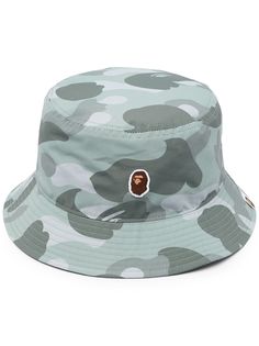 A BATHING APE® панама с камуфляжным принтом Bape