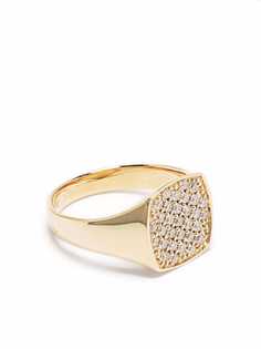 Tom Wood кольцо из желтого золота с бриллиантом
