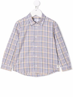 Knot рубашка Kentaro в клетку