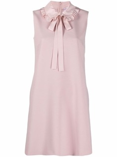 RED Valentino платье-трапеция с воротником