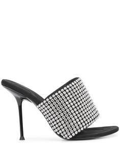 Alexander Wang босоножки Sienna с кристаллами