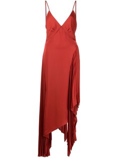 Monse платье-комбинация с плиссировкой