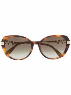 Jimmy Choo Eyewear солнцезащитные очки Orly в круглой оправе