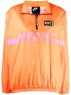 Nike анорак на молнии с логотипом