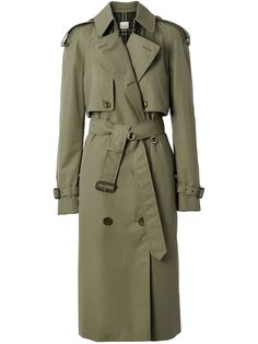 Burberry двубортный тренч