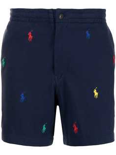Polo Ralph Lauren спортивные шорты с вышитым логотипом