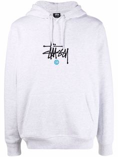 Stussy худи с логотипом