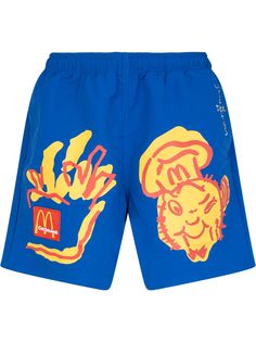 Travis Scott шорты Illustration из коллаборации с McDonalds