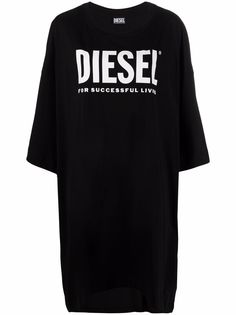 Diesel платье-футболка оверсайз с логотипом