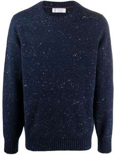 Brunello Cucinelli джемпер в мелкую точку